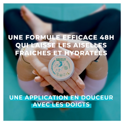 Energie Fruit Déocrème 48H Parfum Monoï Bio 45 g