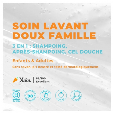 Energie Fruit Soin Lavant Doux Corps & Cheveux 1 L