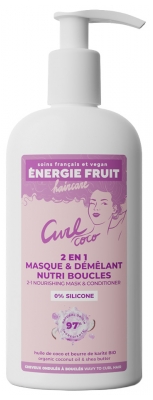 Energie Fruit Maschera Detergente Nutriente 2in1 con Olio di Cocco e Burro di Karitè 300 ml