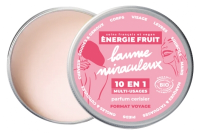 Balsam Energie Fruct Miraculos 10în1 Bio 38 g - Parfum: Floare de cire?
