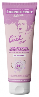 Energie Fruit Champú Nutritivo con Aceite de Coco y Manteca de Karité 250 ml