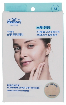 Dr. Belmeur Skaistinantys Anti-Imperfection Pleistrai 72 Pleistrai