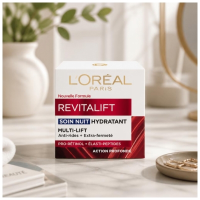 L'Oréal Paris Revitalift Feuchtigkeitsspendende Multi-Lift-Nachtpflege 50 ml