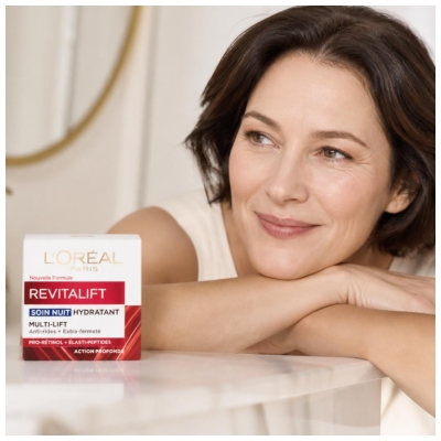 L'Oréal Paris Revitalift Feuchtigkeitsspendende Multi-Lift-Nachtpflege 50 ml