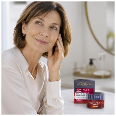 L'Oréal Paris Revitalift Laser Anti-Aging-Pflege mit Dreifachwirkung SPF25 50 ml