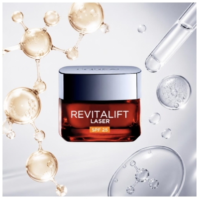 L'Oréal Paris Revitalift Laser Anti-Aging-Pflege mit Dreifachwirkung SPF25 50 ml