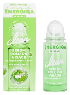 Energiqa Clear Roll-On Serum til Ansigt 30 ml