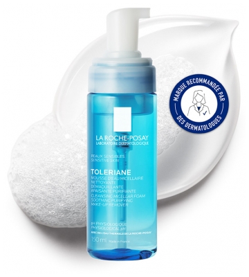 La Roche-Posay Tolériane Mousse d'Eau Micellaire Nettoyante Démaquillante 150 ml