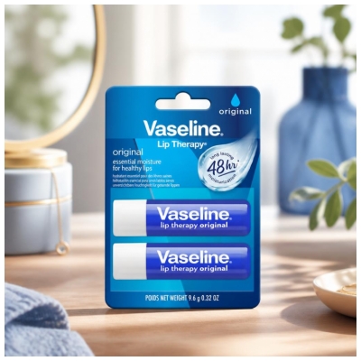 Vaseline Protetor Labial Original 2 x 4,8 g