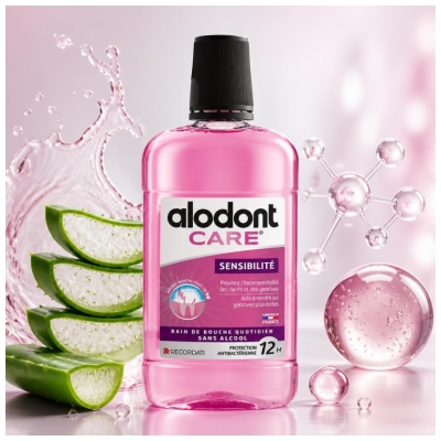 Alodont Care Bain de Bouche Quotidien Sensibilité 500 ml