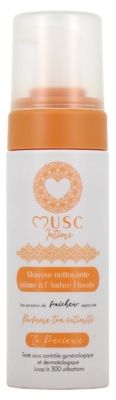Musc Intime Mousse Nettoyante Intime Ambre Florale 150 ml