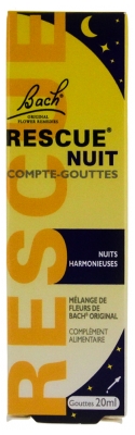 Rescue Bach Nuit Compte-Gouttes 20 ml