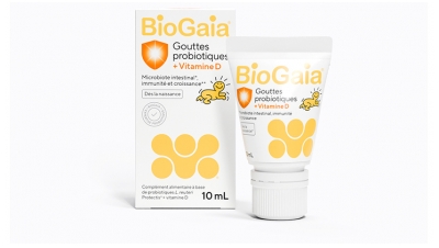 BioGaia Probiotiniai lašai + Vitaminas D 10 ml