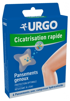Urgo Cicatrisation Rapide Genou 6 Pansements