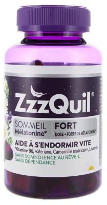 ZzzQuil Sömn Styrka 60 Gummibjörnar