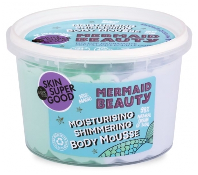 Organic Shop Body Mousse Hydratante Scintillante pour le Corps Mermaid Beauty 250 ml