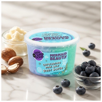 Organic Shop Scrub Corpo Gommage Corps au Sel Rose Mermaid Beauty 250 ml