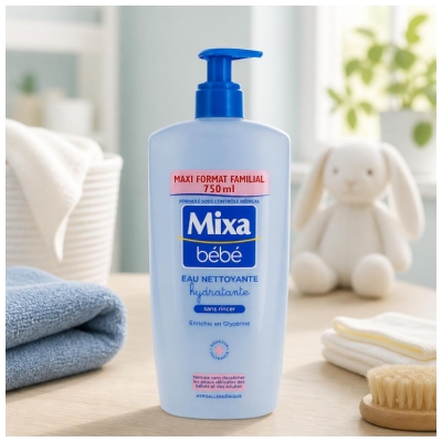 Apa Micelară Hidratantă de Curățare Mixa Baby 750 ml