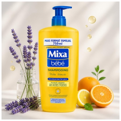 Mixa Dětský Ultra jemný šampon 750 ml