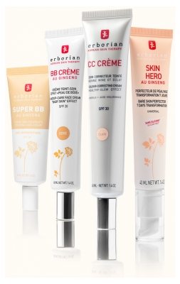 Erborian Ginseng Super BB 40 ml - Tint: Šokoladas