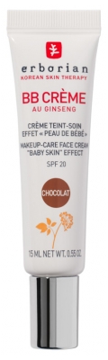 Erborian BB kremas su ženšeniu 15 ml - Tint: Šokoladas