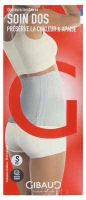 Gibaud Soin Dos Thermal Belt Ecru Height 25cm