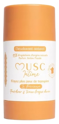 Musc Intime Natural Deodorant Floral Amber 50 g