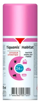 Vetoquinol Tiquanis Automaattinen Yksittäisannoksinen Koti-hyönteismyrkky 100 ml