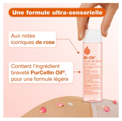 Bi-Oil Huile de Soin Spécialisée Cicatrices et Vergetures 200 ml