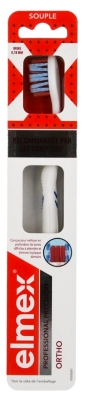 Elmex Ortho Brosse à Dents Souple - Couleur : Bleu
