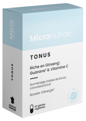 Micronutrae Tonus 60 Vegetabiliska Kapslar