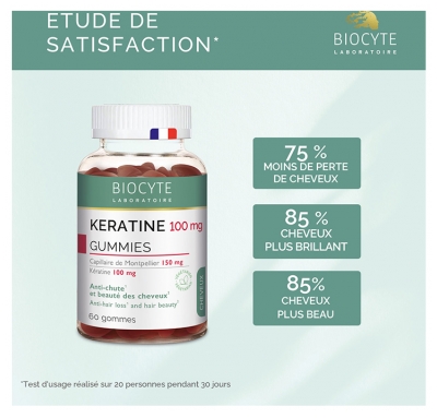 Biocyte Keratine 60 Gummies