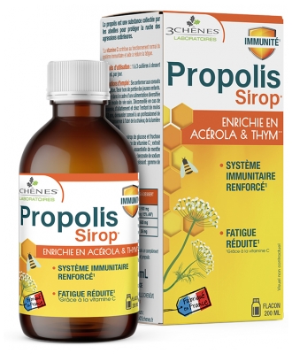 Les 3 Chênes Syrop Propolisowy 200 ml