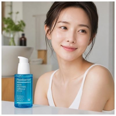 Real Barrier Aqua Soothing Ampoule Ansigt 50 ml