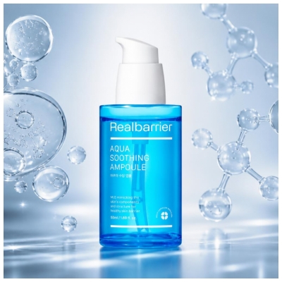 Real Barrier Aqua Soothing Ampoule Ansigt 50 ml