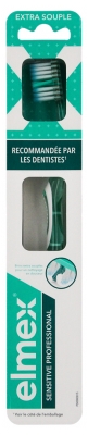Elmex Sensitivo Profesional Cepillo de Dientes Extra Suave - Color: Blanco