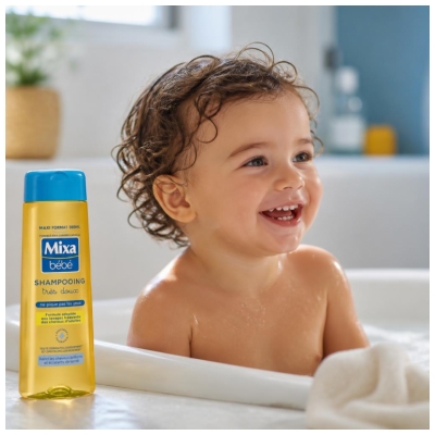Mixa Kūdikių Šampūnas Labai Švelnus 300 ml