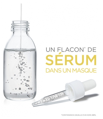 Garnier SkinActive Vitamin C Masque en Tissu Sérum Booster d'Éclat 28 ml