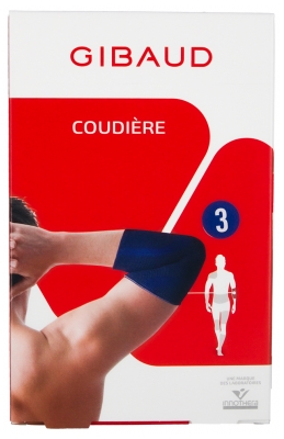Gibaud Soin Coude Blue Elbow Pad - Size: Size 3