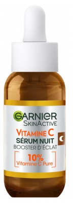 „Garnier SkinActive“ Vitaminas C Naktinis Serumą Skaistumo Stiprintuvas 30 ml