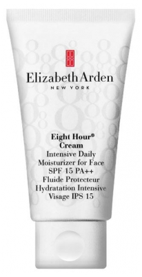 Elizabeth Arden Acht Uur Crème Beschermende Fluïde Intensieve Hydratatie Gezicht SPF15 50 ml