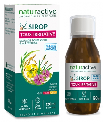 Naturactive Sirupas Sausajam Iracituojamajam Kosuliui 120 ml
