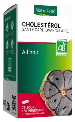 Naturland Musta Valkosipuli 150 Kasviskapselia