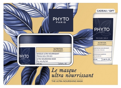 Phyto Nutrition Masque Ultra Nourrissant 200 ml + Shampoing Nourrissant 50 ml Offert