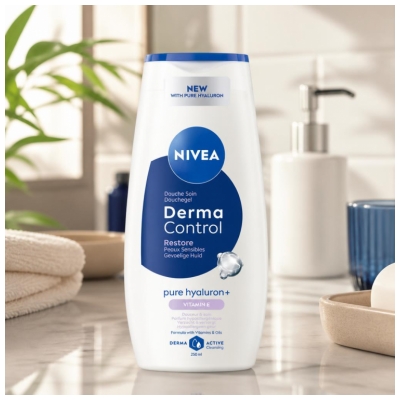 Nivea Derma Control Restore Badeolie 250 ml