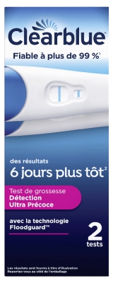 Clearblue Schwangerschaftstest Ultrafrüherkennung 2 Tests