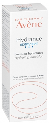 Avène Hydrance Légère Émulsion Hydratante 40 ml