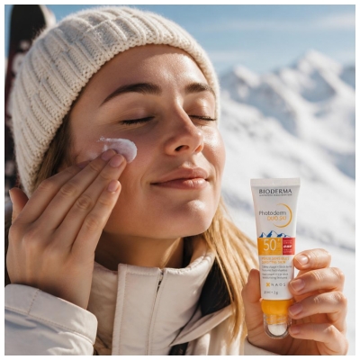 Bioderma Photoderm Duo Ski Krēms Sejai SPF50+ 20 ml + Lūpu Zīmulis SPF50+ 2 g