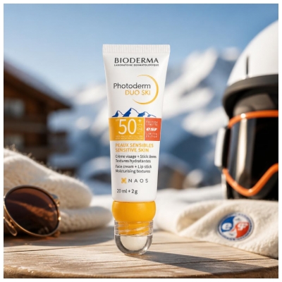 Bioderma Photoderm Ski Duo Face Cream SPF50+ 20 ml + Lip Stick SPF50+ 2 g