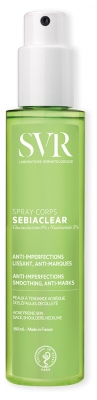 SVR Sebiaclear Gladmakende Lichaamsspray Tegen Onzuiverheden 150 ml